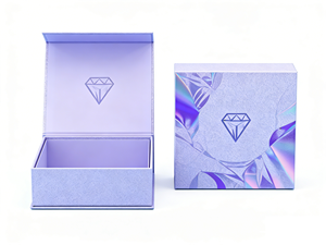 Boîtes cadeaux de luxe réutilisables personnalisées avec gaufrage pour l'emballage de cosmétiques et les cadres photo - Product Image 1