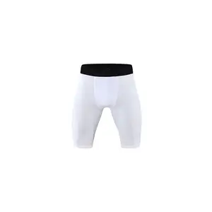 Pantalones cortos de entrenamiento para hombre, mallas de fútbol, entrenamiento de secado rápido, pantalones de compresión ajustados para gimnasio, logotipo personalizado, Unisex