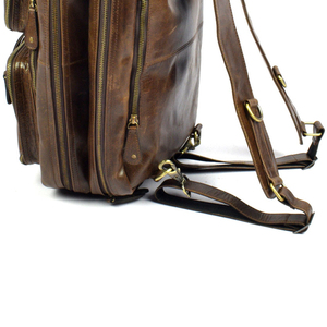 Customized High Quality Fashion <b>Leather</b> <b>Backpack</b> Bag New Arrival Lightweight Cowhide <b>Leather</b> <b>Backpack</b> - Product Image 5