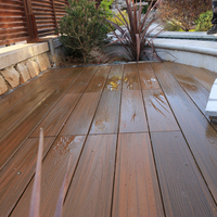 Hochdichte Holz-Kunststoff-Verbundplatten für Garten-Schwimmbäder, Fabrik-Großhandel WPC-Terrassendielen, Brückenprofil