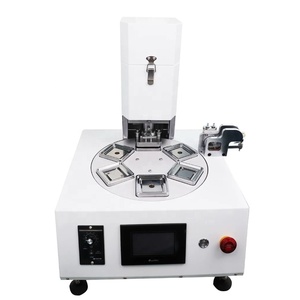 Hot bán 50*50 mét khí nén bán tự động tủ lạnh Sticker máy làm nút Máy làm - Product Image 6