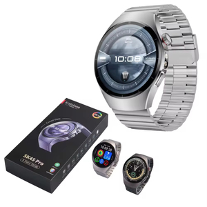 <span class=keywords><strong>Smartwatch</strong></span> Set SK45pro 1.53 pollici Impermeabile Cardiofrequenzimetro Ossimetro Chiamate BT Ricarica Wireless <span class=keywords><strong>Smartwatch</strong></span> per Uomo <span class=keywords><strong>con</strong></span> 3 Cinturini - Product Image 2