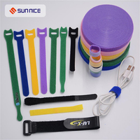 Sangles auto-agrippantes double face adhésives pour câbles