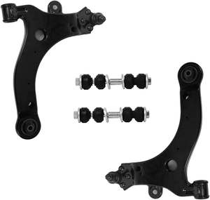 4 piezas K80539 K80538 K5342 brazo de Control inferior, enlace de barra estabilizadora para 2000-2007 MONTE CARLO, 2000-2013 IMPALA accesorios de coche reparación de automóviles - Product Image 1