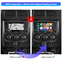 Kit d'interface décodeur intelligent sans fil CarPlay et Android Auto pour écran de voiture Challenger Original, compatible Dodge Challenger