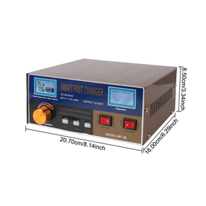 <span class=keywords><strong>Caricabatterie</strong></span> Intelligente a Impulsi MF-3S per Auto 12V/24V 400W per SUV Camion Barca Moto con Riparazione a Impulsi Spina EU/US - Product Image 4