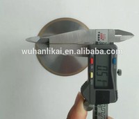 Disque diamanté de qualité industrielle pour la découpe du verre et des pierres précieuses, outil abrasif fin de 1 mm, personnalisable OEM