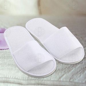 Pantoufles d'hôtel douces confort invité bout fermé lavable utilisation intérieure idéale pour les voyages en spa <span class=keywords><strong>et</strong></span> l'hospitalité - Product Image 5