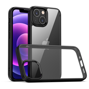 Custodia Ultra Sottile in TPU con Finitura Opaca e Presa Morbida per <span class=keywords><strong>iPhone</strong></span> <span class=keywords><strong>13</strong></span> <span class=keywords><strong>13</strong></span> Pro, Compatibile con Ricarica Wireless, Design Sportivo, Retro Trasparente - Product Image 1