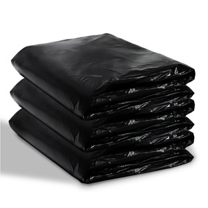 Black Thickened <b>Large</b> Trash Bags 240L Square LLDPE Multipurpose Household Waste <b>Bin</b> Liners - Product Image 1