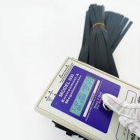 Elektronik konsumen Anti statis PE Grounding tali sepatu konduktif lembut lapisan plastik untuk pembersih ruangan tahan kelembaban ESD