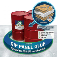 Colle liquide polyuréthane EASYBOND pour panneaux SIP, panneaux OSB et mousse EPS – Adhésif structurel pour la construction et le travail du bois