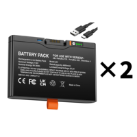 2 Paket Baterai Speaker untuk PartyBox 520/720 FG2CELL21700 Baterai Portabel Pengganti dengan Lampu Indikator Cerdas
