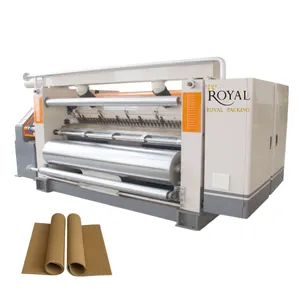 Factory Direct Sale Single Facer Machine For Corrugated Cardboard Production corrugated Machine And Cardboard Making Machine