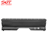 Barre LED mobile d'intérieur Rattlesnake Dotline avec éclairage auxiliaire 500W 12x40W RGBW DMX Auto Sound Master Slave pour parc à thème
