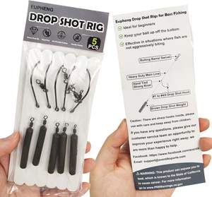 <span class=keywords><strong>Drop</strong></span> <span class=keywords><strong>Shot</strong></span> Rigs pour la pêche au bar, Ready Rig Kit avec baril pivotant <span class=keywords><strong>Drop</strong></span> <span class=keywords><strong>Shot</strong></span> Weights Leader Line and Hook B10 - Product Image 2