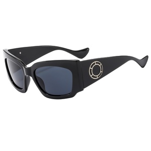 Lunettes de soleil de marque de créateur unisexes, personnalisées, vintage, protection UV400, lunettes de soleil Y2K 2024, lunettes de soleil de sport pour hommes - Product Image 1