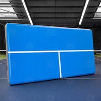 Mur de frappe gonflable personnalisé pour le tennis, mur de tennis gonflable DWF, planche de rebond réglable pour le tennis