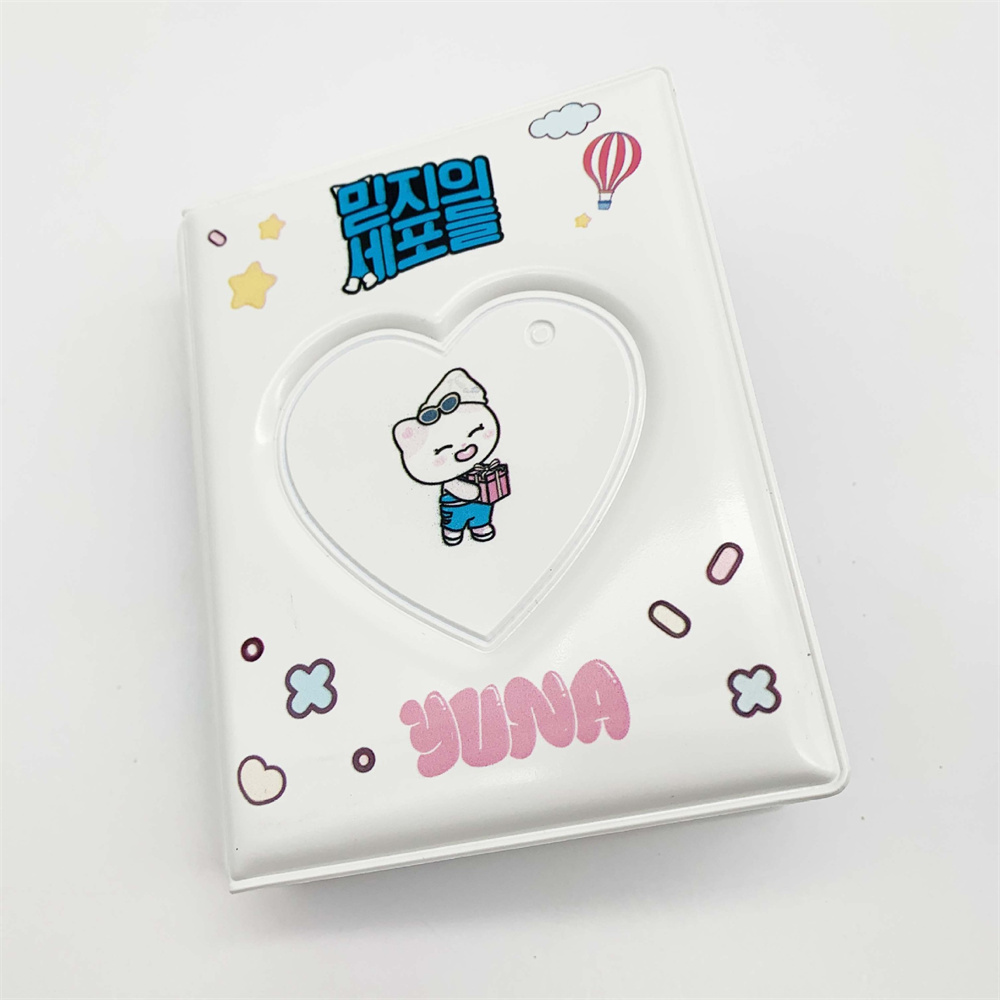 Kpop ITZY TWINZY Cute Cartoon Card Binders for Photocard Holder