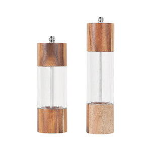 <span class=keywords><strong>Moulin</strong></span> <span class=keywords><strong>à</strong></span> sel et <span class=keywords><strong>poivre</strong></span> manuel en bois d'acacia de qualité supérieure, accessoires de cuisine en gros, moulins <span class=keywords><strong>à</strong></span> sel et <span class=keywords><strong>poivre</strong></span> de 6 et 8 pouces - Product Image 5