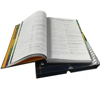 Hochwertige kunden spezifische Veröffentlichung Ein Hardcover-Kochbuch/Fotografie/Couchtisch-Buchdrucker Hardcover-Bücher