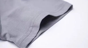 T-shirt à manches courtes serré Simple couleur unie col en v Slim-Fit Base chemise hommes tendance sport Fitness haut Base t-shirt - Product Image 5