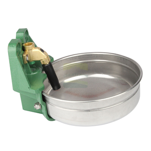 <span class=keywords><strong>Abbeveratoio</strong></span> Automatico per Bestiame in Acciaio Inox 304 Resistente con Valvola in Ottone e Base in Ghisa per Allevamenti Lattiero-Caseari - Product Image 2