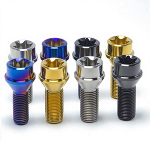 สลักเกลียวล้อไทเทเนียมอัลลอย tmj ดัดแปลงรถยนต์น้ำหนักเบา M12/P1.25 M14X28/P1.5Mm - Product Image 3