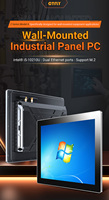PC Todo en Uno Industrial de 10.1~27 Pulgadas con Montaje en Pared/Escritorio, CPU Intel I5 de 10.ª Generación, Win10/11, Panel Táctil Industrial Resistente al Agua IP65