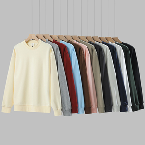 Sweat-shirt à capuche pour homme de haute qualité, 380 g/m², imprimé personnalisé pour l'hiver, col rond, design DIY, coupe ample, manches longues - Product Image 1