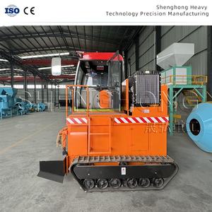 Mesin pembalik dan pelemparan perawatan limbah padat peralatan pupuk organik perayap - Product Image 6