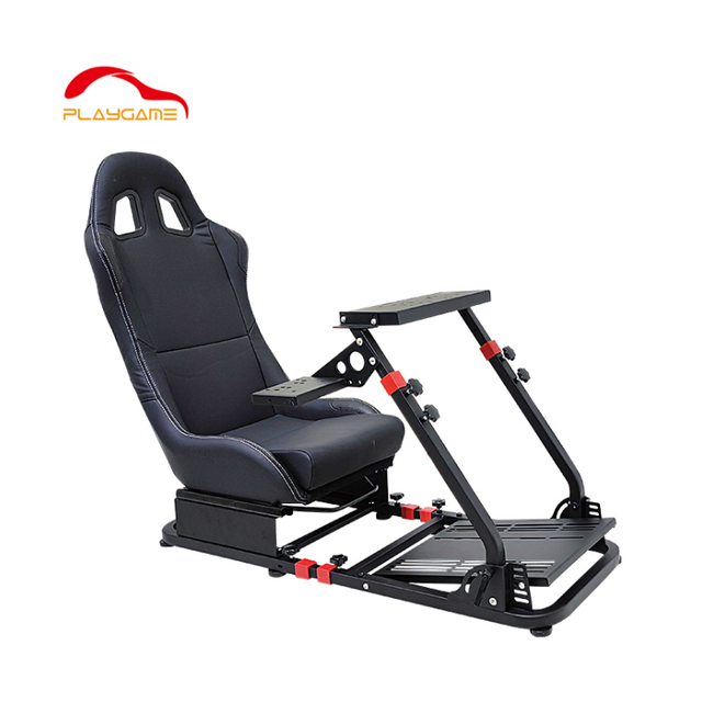 High Quality Factory OEM Service Sim Racing Driving Seat Gaming Car Racing Vr Simulator Driving Rig Sim Racing Cockpit