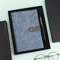 Ensemble de carnets de notes A5 personnalisés avec impression de logo, idéal pour la marque d'entreprise, les cadeaux clients et la reconnaissance des employés