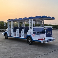 Mini-bus électrique de tourisme à bas prix, batterie au lithium, garantie 1 an, vente directe d'usine en Chine
