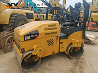 Offre Spéciale utilisé pour le compacteur vibrant CAT CB24B Rouleau à double tambour Meilleur prix Équipement d'occasion