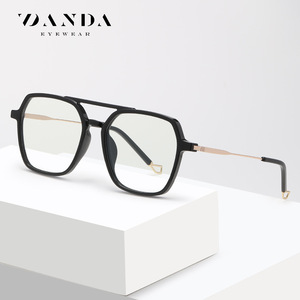 Danda Eyewear Lunettes anti-lumière bleue à monture rectangulaire complète TJ849 Lunettes légères unisexes - Product Image 2