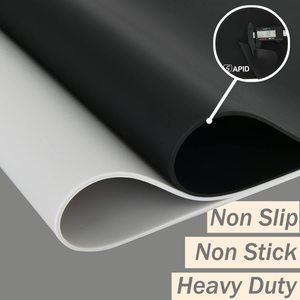 Tapis en silicone, tapis en silicone pour comptoir de cuisine, grand protecteur de plan de travail, tapis de bureau antidérapant résistant à la chaleur - Product Image 3