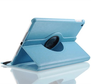 Étui de protection pour tablette unique coloré robuste pour nouvel <span class=keywords><strong>iPad</strong></span> 9.7 " / <span class=keywords><strong>iPad</strong></span> <span class=keywords><strong>Air</strong></span> <span class=keywords><strong>2</strong></span> étui en cuir rotatif - Product Image 3
