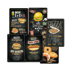 Mejor Proveedor de China, Letrero Metálico Personalizado, Letrero Decorativo de Pared, Letrero de Metal Vintage Retro Personalizado <span class=keywords><strong>para</strong></span> Bar - Product Image 4