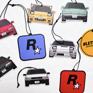 맞춤 로고 모양 나무 유기 섬유 향수 차량용 방향제 걸이형 차량용 향기 - Product Image 5