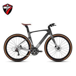 Vélo de Course <span class=keywords><strong>Twitter</strong></span> V3 24 Vitesses avec Cadre en Fibre de Carbone, Roues en Alliage d'Aluminium et Frein à Disque pour la Ville et le Gravel - Product Image 1