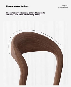 <span class=keywords><strong>Chaise</strong></span> de salle à manger moderne en <span class=keywords><strong>bois</strong></span> blanc avec siège rembourré de style <span class=keywords><strong>scandinave</strong></span> pour la cuisine à domicile, le restaurant <span class=keywords><strong>et</strong></span> le café - Product Image 4