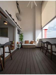 Tarima de Madera Plástica Compuesta Resistente al Agua y a los Rayos UV para Exteriores, Baldosas de WPC para Bricolaje/Tarima de WPC a Bajo Precio - Product Image 5