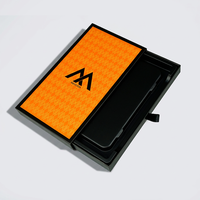 Boîte d'emballage de luxe avec logo personnalisé pour étui de téléphone portable Boîte cadeau à tiroir en carton pour étui de téléphone