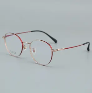 Factory pure titanium design logo montatura per occhiali in vetro montature per occhiali da vista montature per occhiali da vista