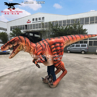 Costume de dinosaure Velociraptor réaliste pour adultes – Idéal pour les activités