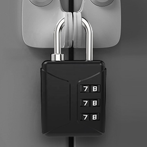 Sécurité étanche sécurité 3 chiffres combinaison mot de passe <span class=keywords><strong>Code</strong></span> <span class=keywords><strong>cadenas</strong></span> pour voyage en plein air bagages sac à dos Gym <span class=keywords><strong>cadenas</strong></span> - Product Image 6