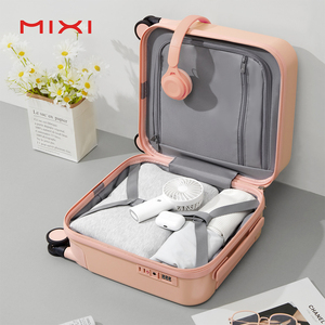 14 Inch <strong>Rolling</strong> <strong>Suitcase</strong> Lightweight Mini <strong>Suitcases</strong> with Zipper Frame High Quality Kid's Luggage - Product Image 5