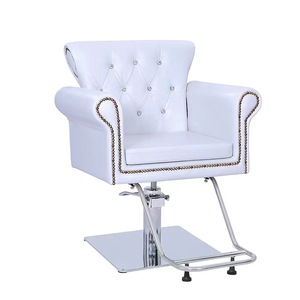 Foshan klasik lüks basit moda berber koltuğu lüks kuaför koltuğu ergonomik dayanıklı özellikleri ayarlanabilir kuaför koltuğu - Product Image 3