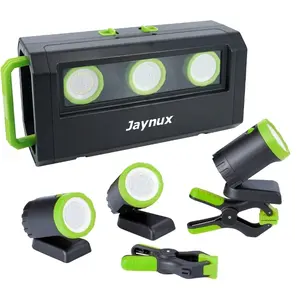 rechargeable torchlight set with tool box charging case 3 set led work light USB charging for outdoor using and emergency